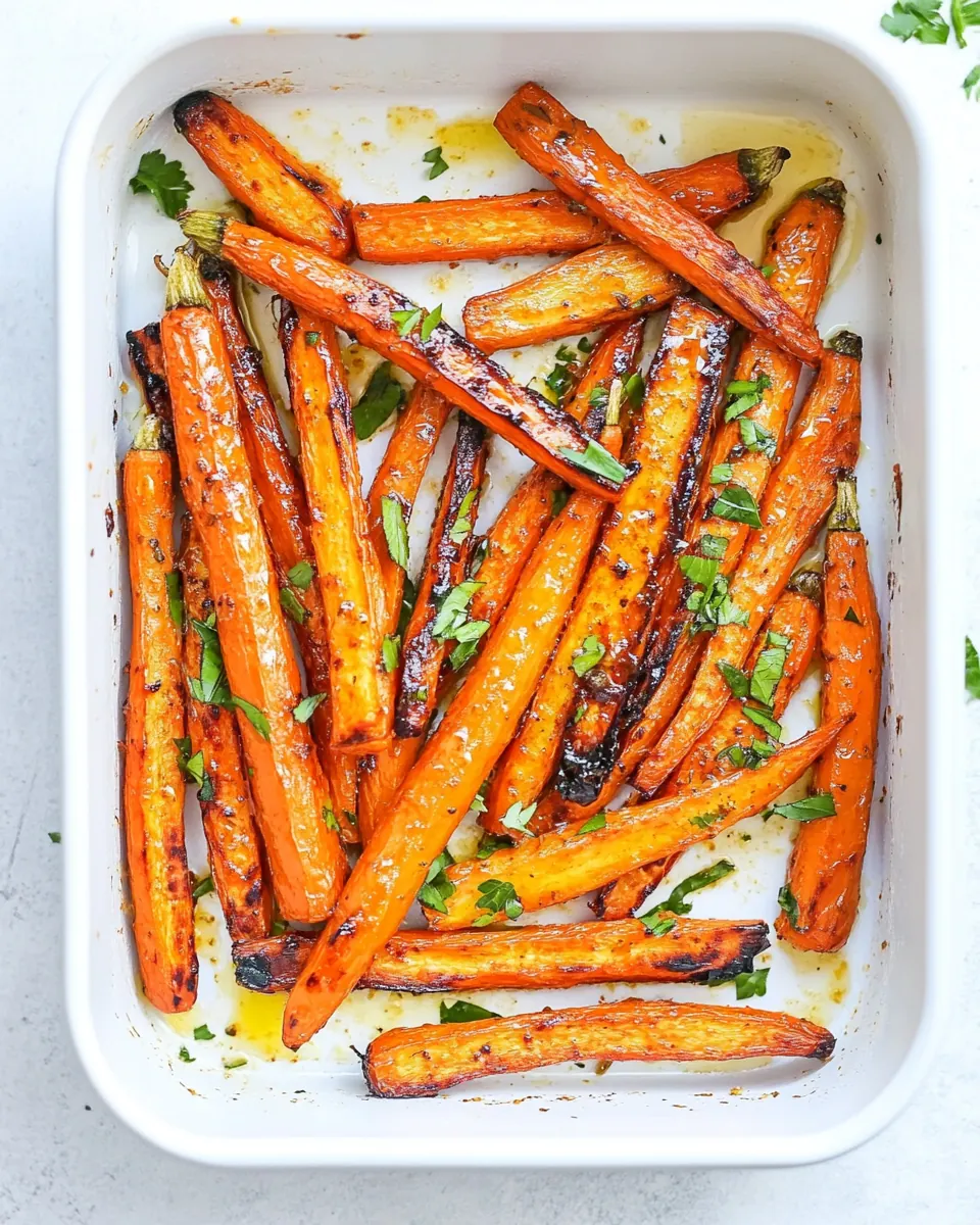 Air Fryer Honey Butter Carrots