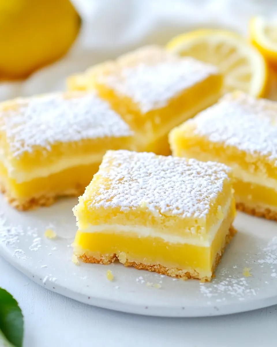 Air Fryer Lemon Squares