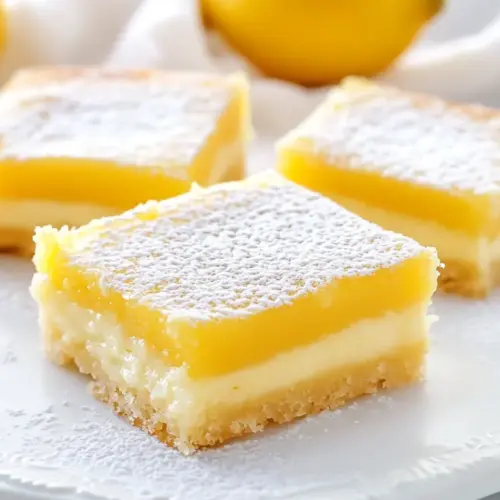 Air Fryer Lemon Squares