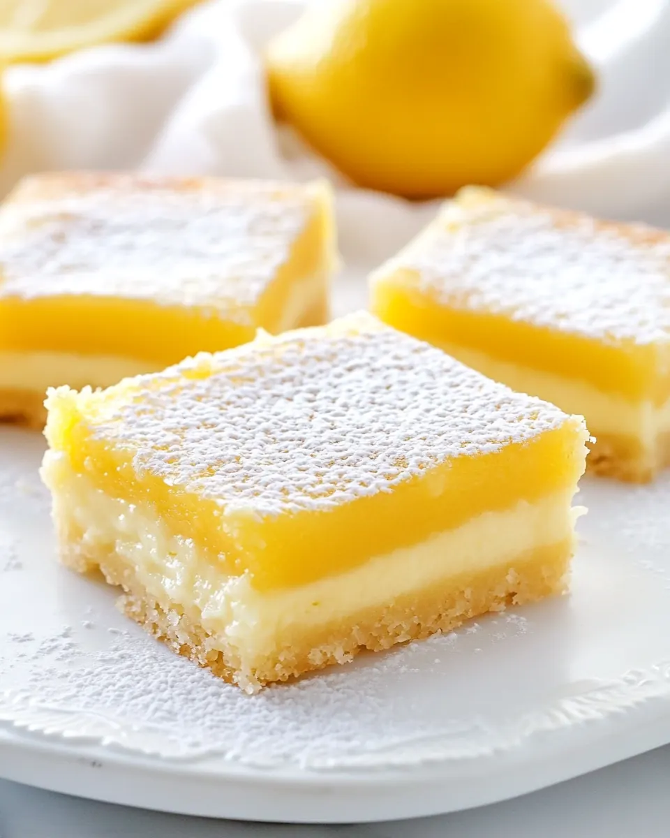 Air Fryer Lemon Squares