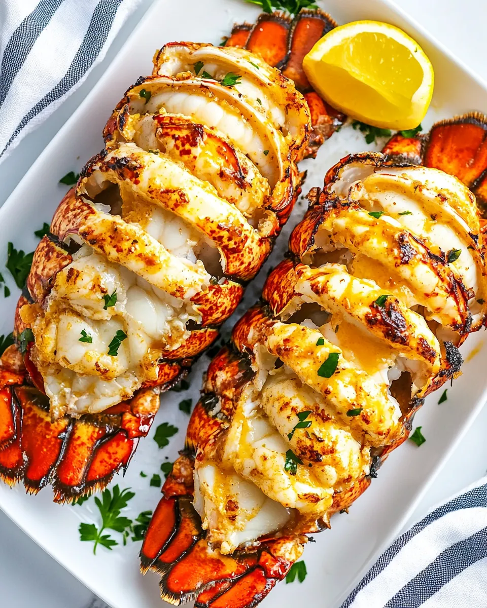 Air Fryer Lobster Tails