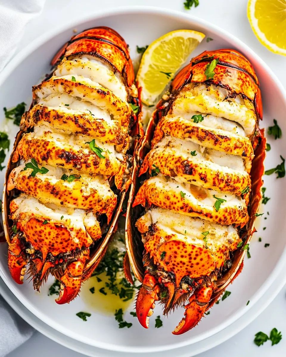 Air Fryer Lobster Tails