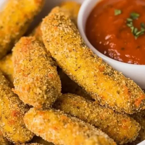 Air Fryer Mozzarella Sticks