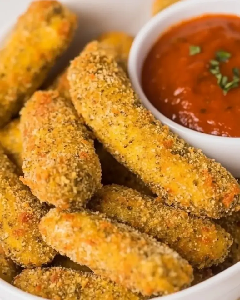 Air Fryer Mozzarella Sticks