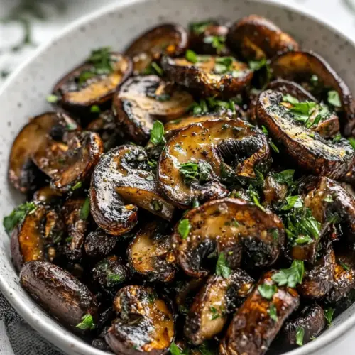Air Fryer Mushrooms