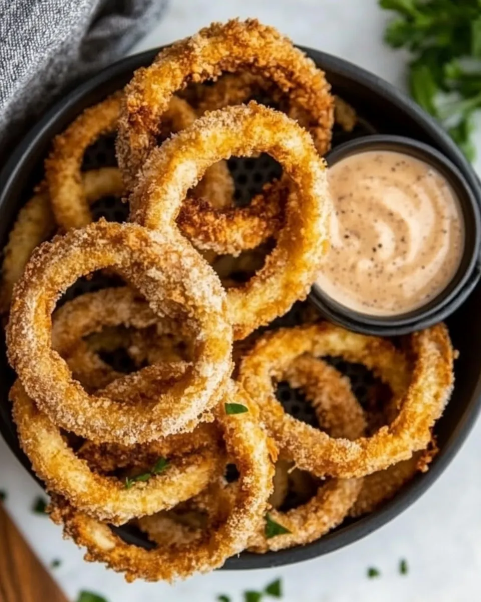Air Fryer Onion Rings