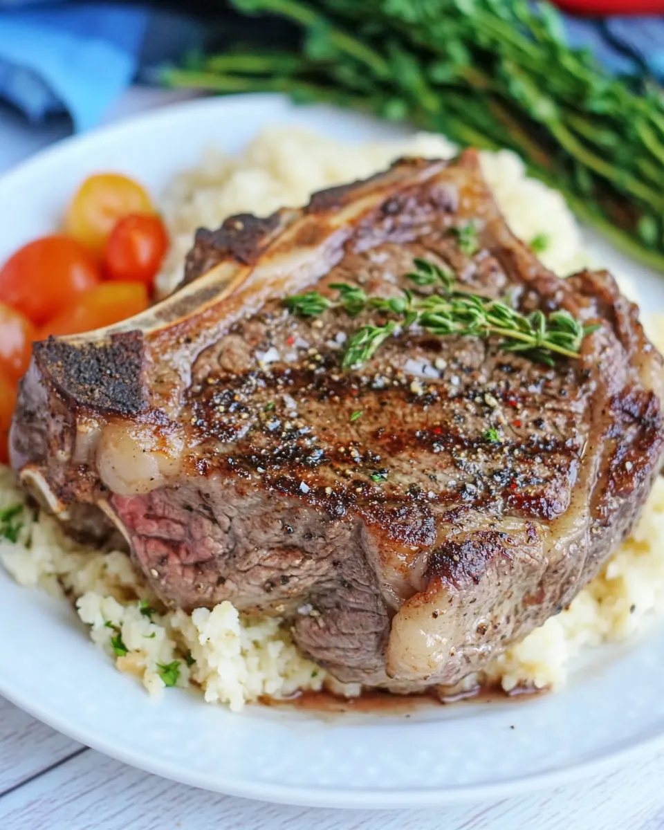 Air Fryer Ribeye Steak