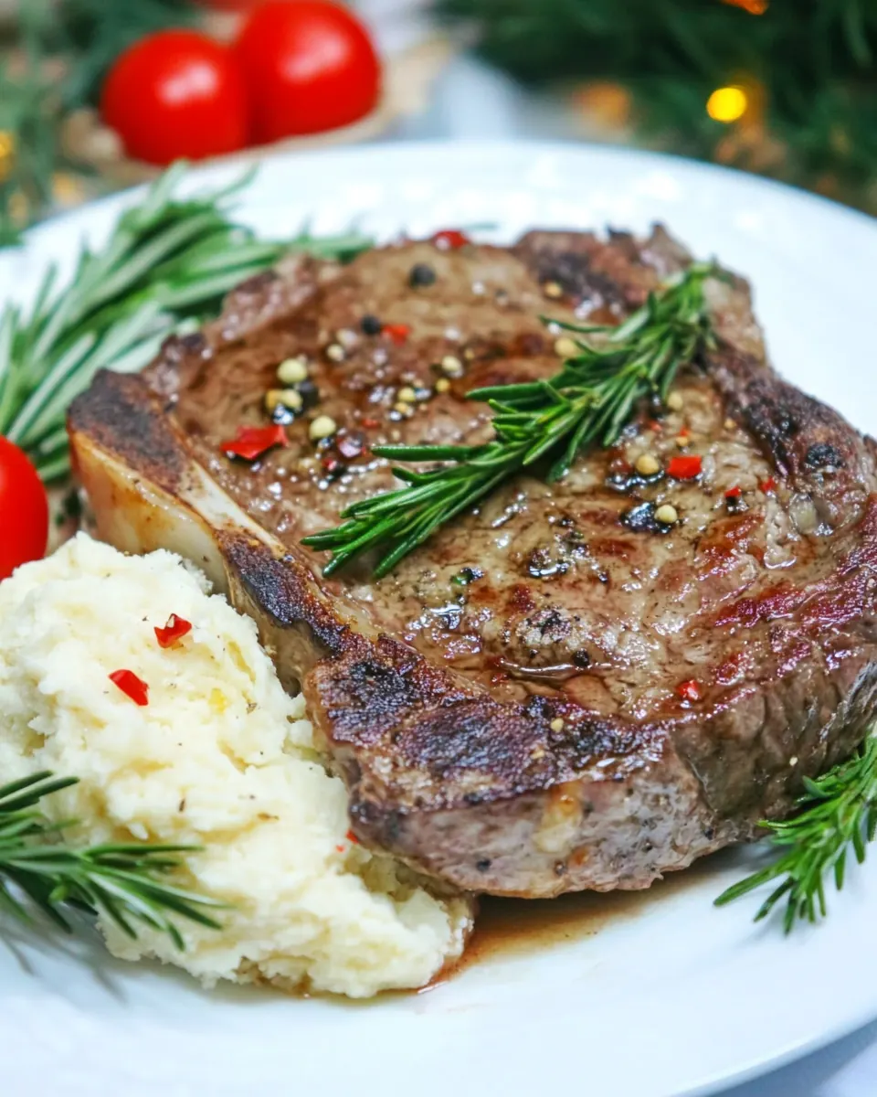 Air Fryer Ribeye Steak