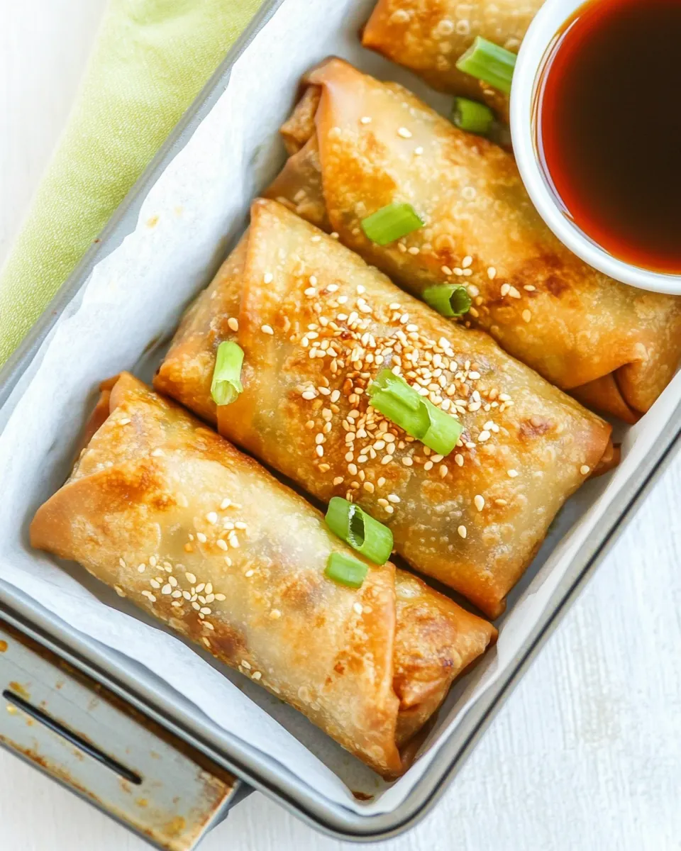 Air Fryer Spring Rolls