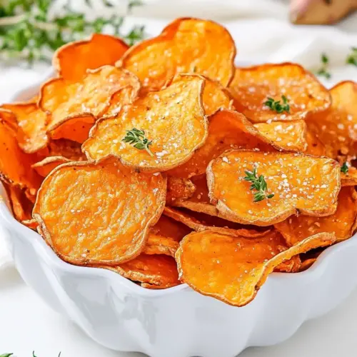 Air Fryer Sweet Potato Chips