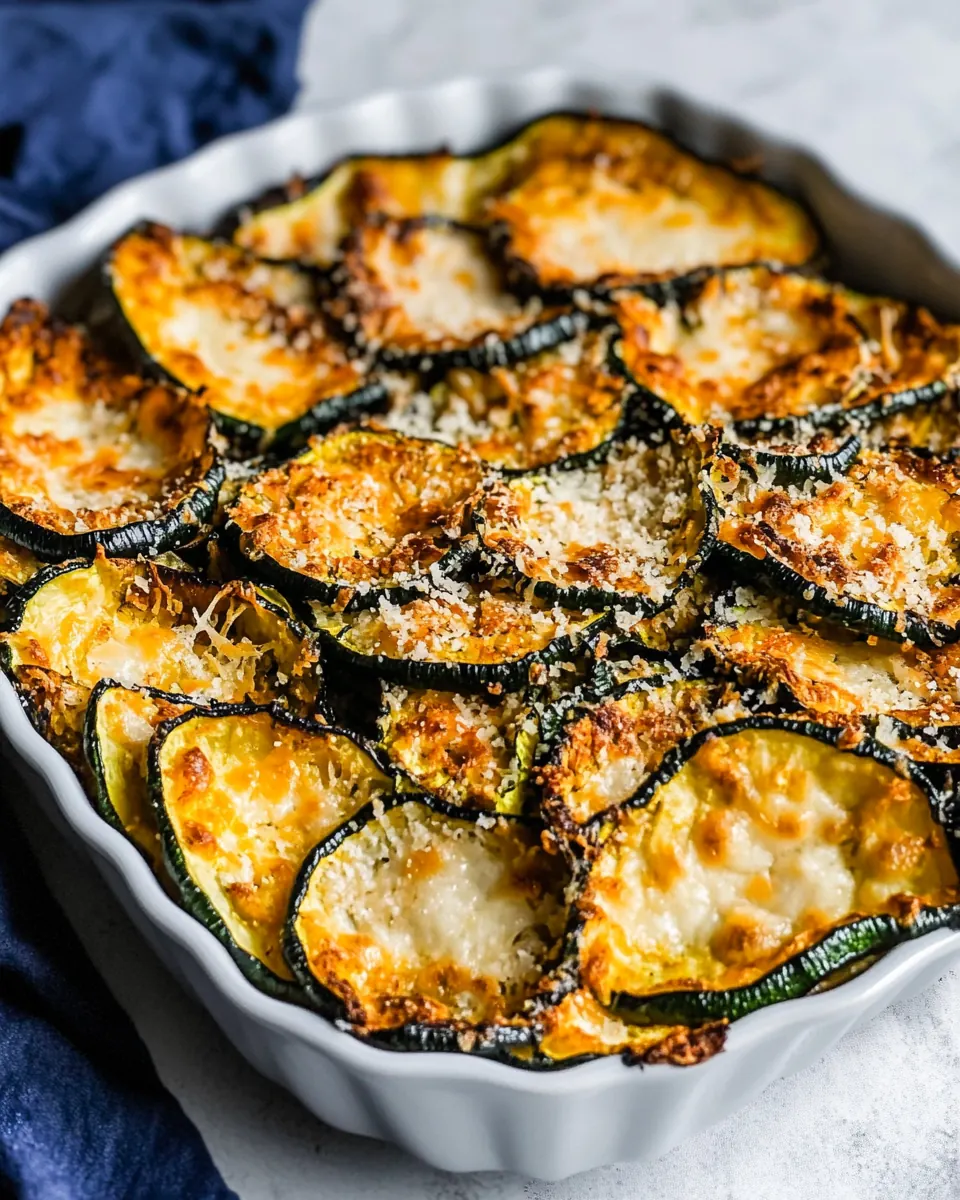 Air Fryer Zucchini Parmesan Crisps