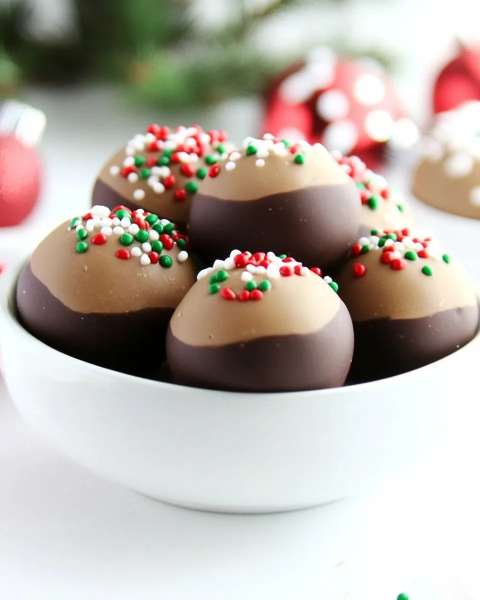 Allergy Friendly Holiday Buckeyes