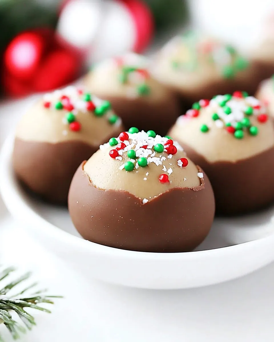 Allergy Friendly Holiday Buckeyes