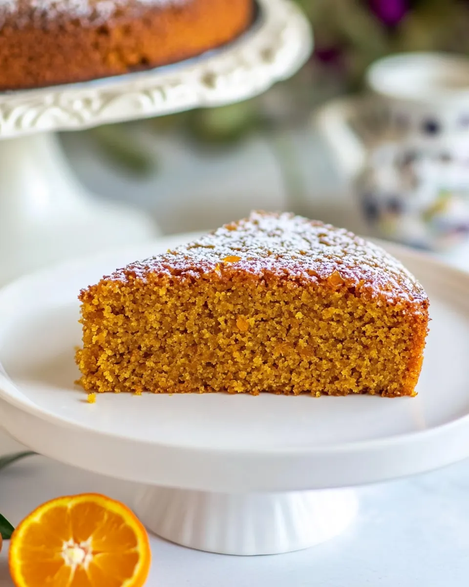 Almond Flour Clementine Cake