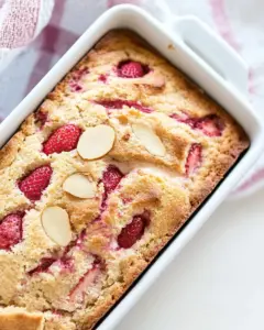 Almond Flour Strawberry Bread