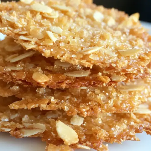Almond Lace Cookies