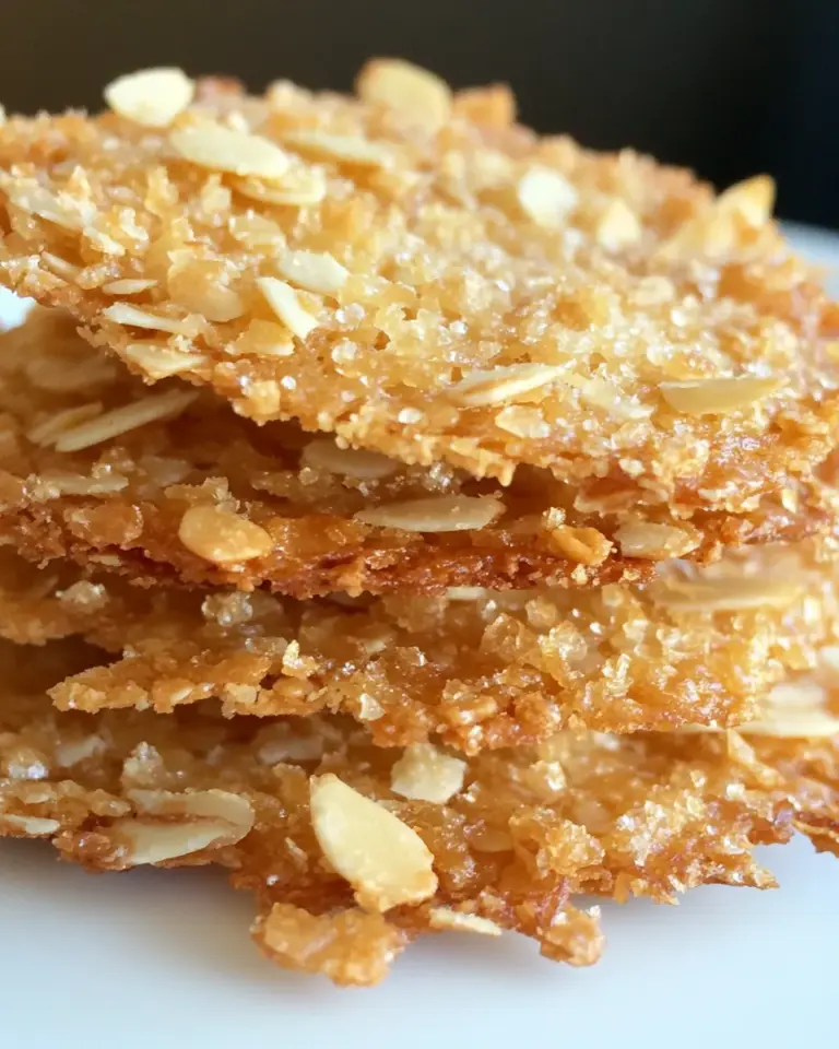 Almond Lace Cookies