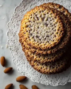 Almond Lace Sandwich Cookies