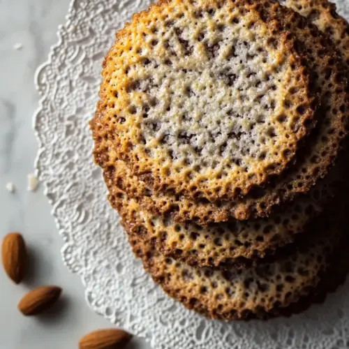 Almond Lace Sandwich Cookies