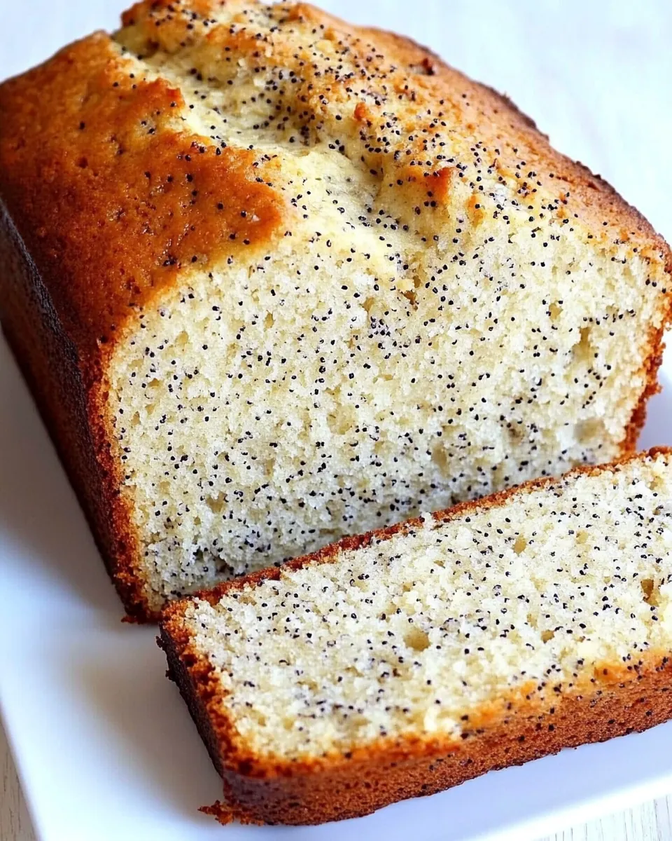Almond Poppy Seed Bread