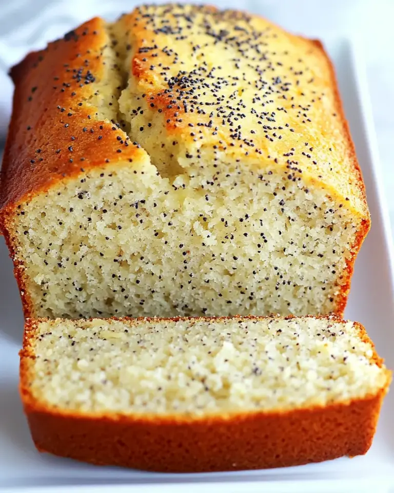 Almond Poppy Seed Bread