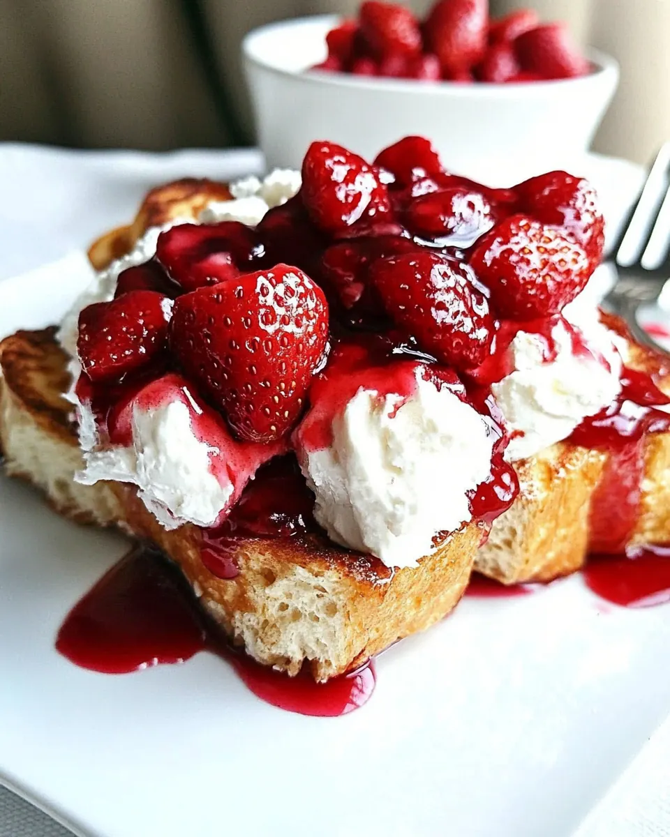 Angel Food Cake French Toast