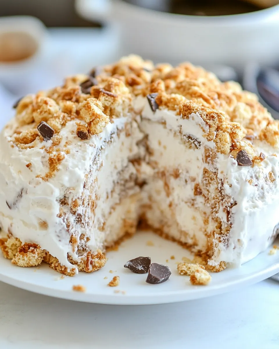 Angel Food Ice Cream Cake