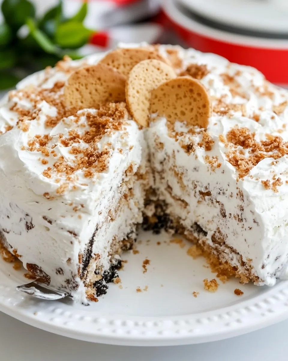 Angel Food Ice Cream Cake
