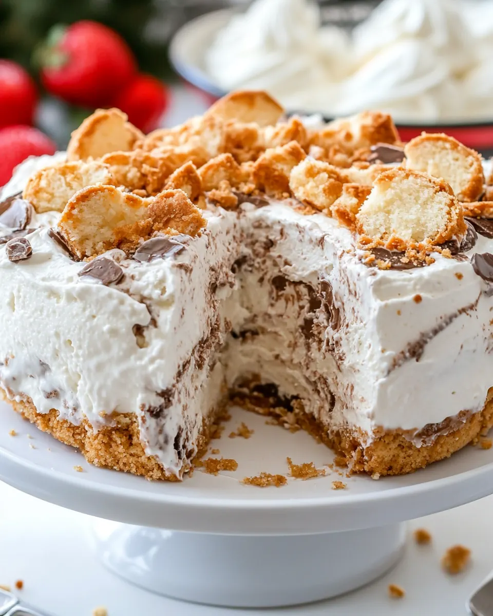 Angel Food Ice Cream Cake