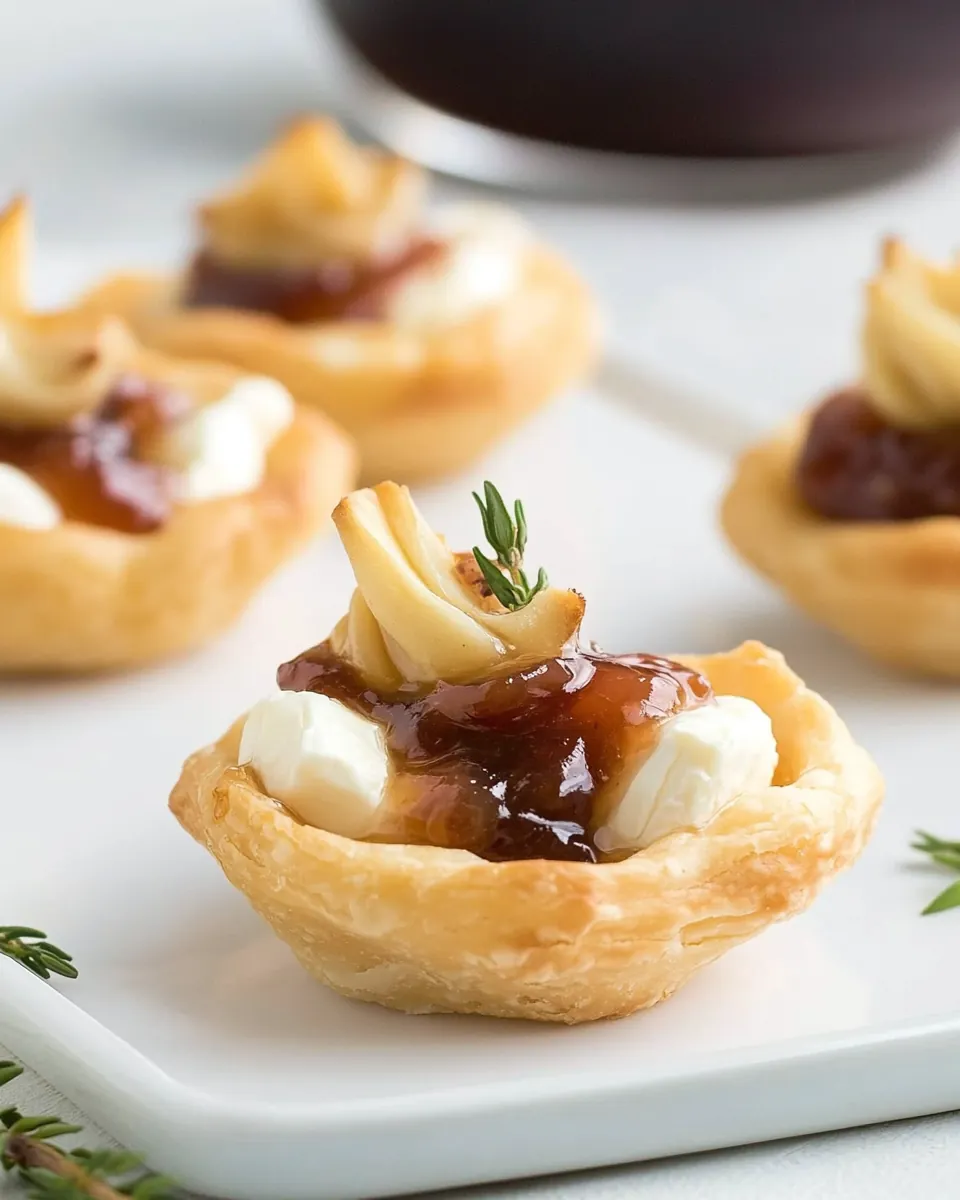 Apple Butter Brie Bites