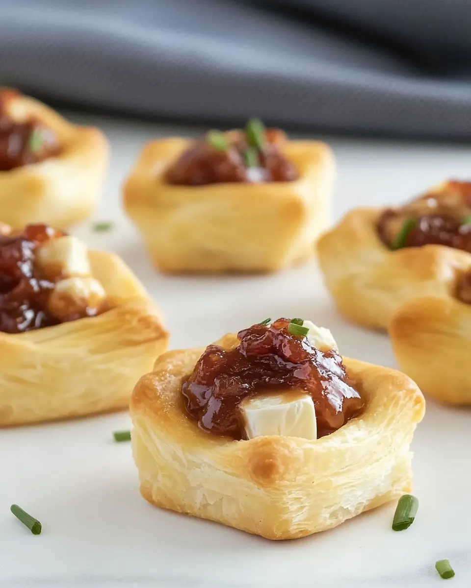 Apple Butter Brie Bites