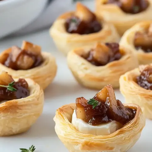 Apple Butter Brie Bites