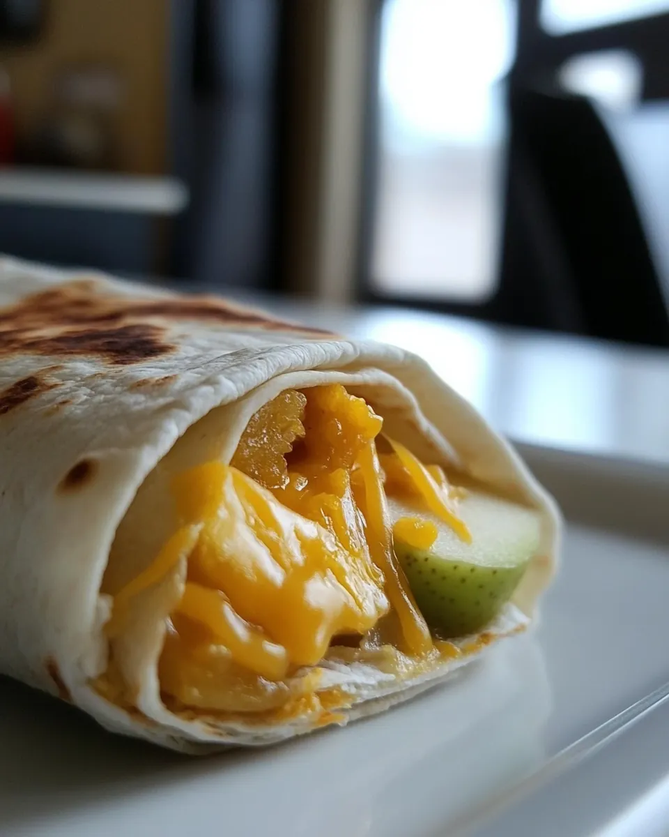 Apple Cheddar Wraps