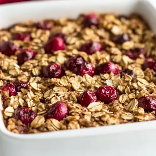 Apple Cinnamon Baked Oatmeal