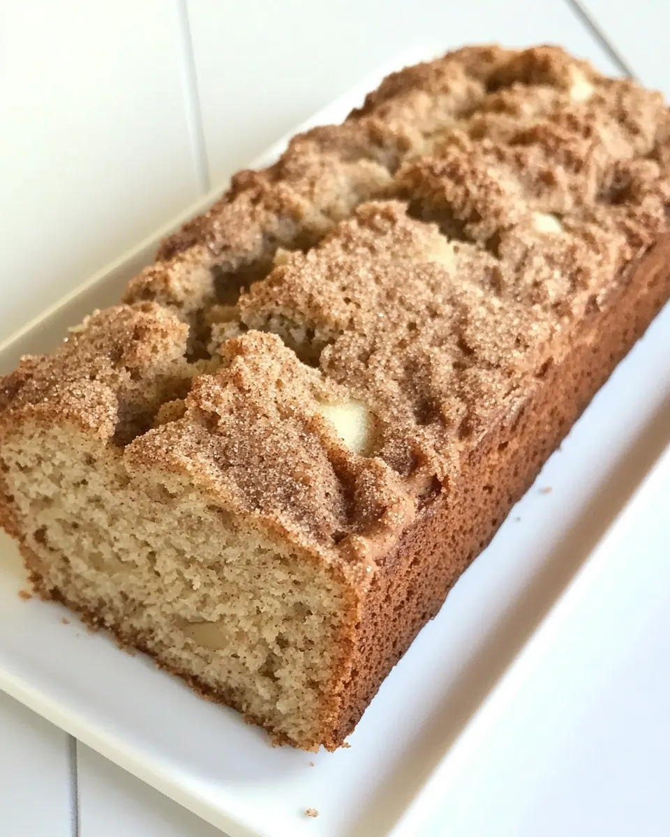 Apple Cinnamon Bread