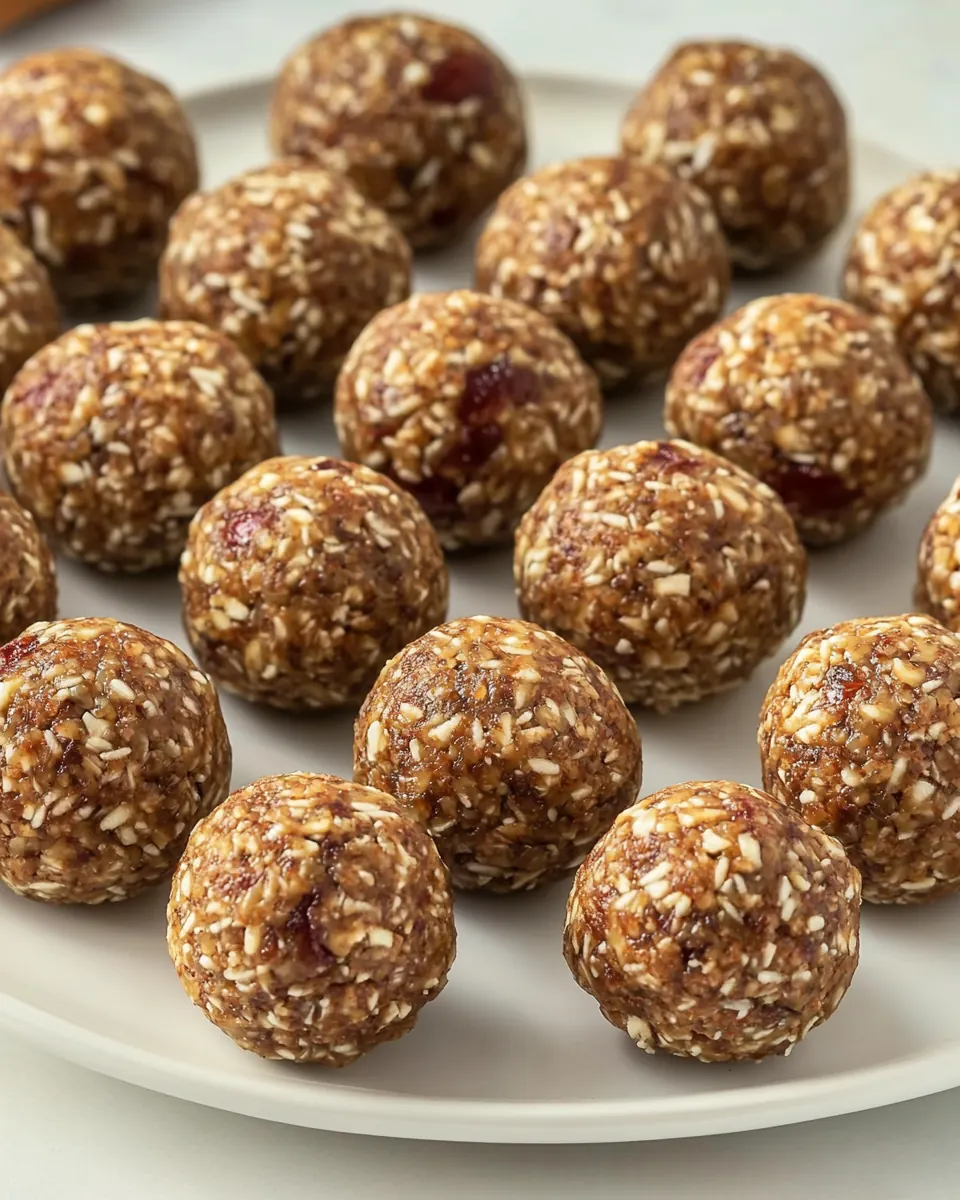 Apple Cinnamon Energy Balls