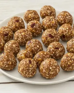 Apple Cinnamon Energy Balls