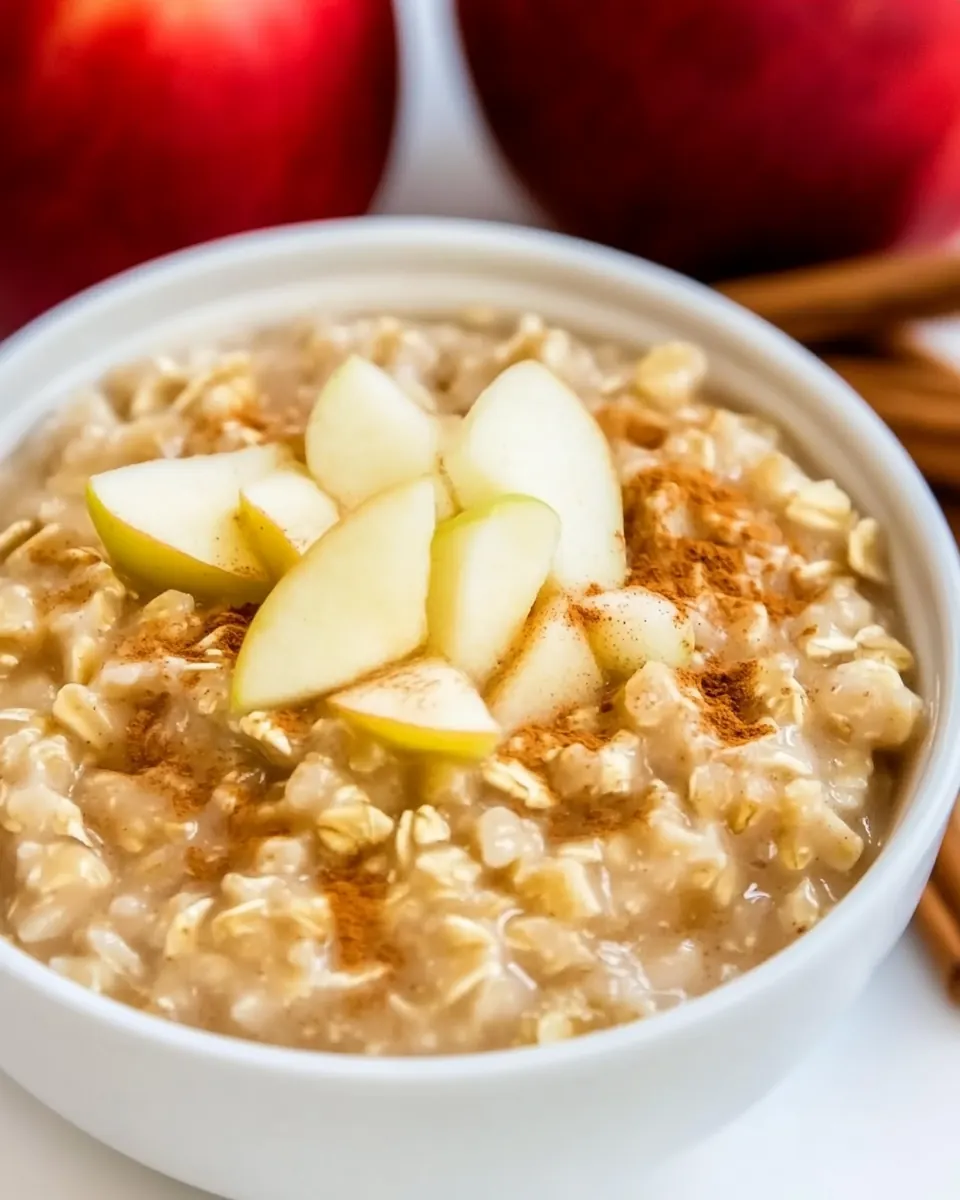 Apple Cinnamon Oatmeal