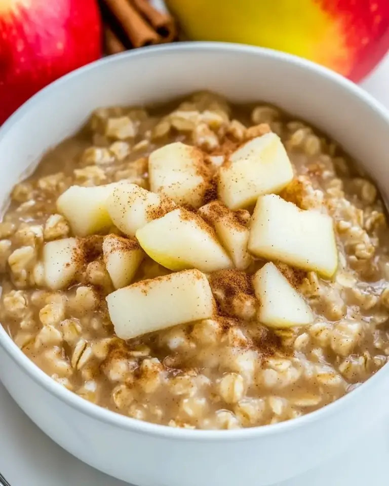 Apple Cinnamon Oatmeal
