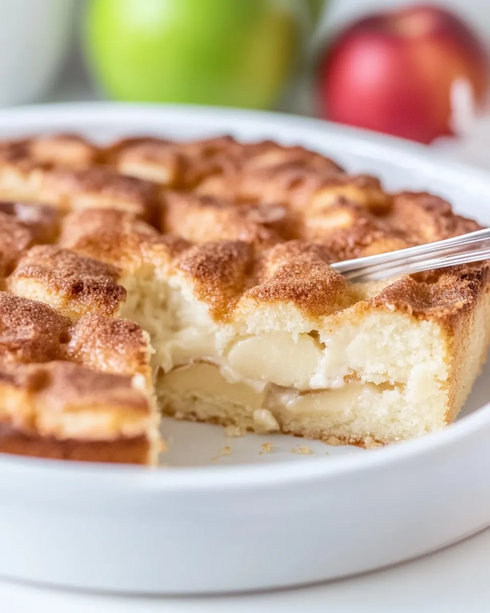 Apple Cream Cheese Coffee Cake