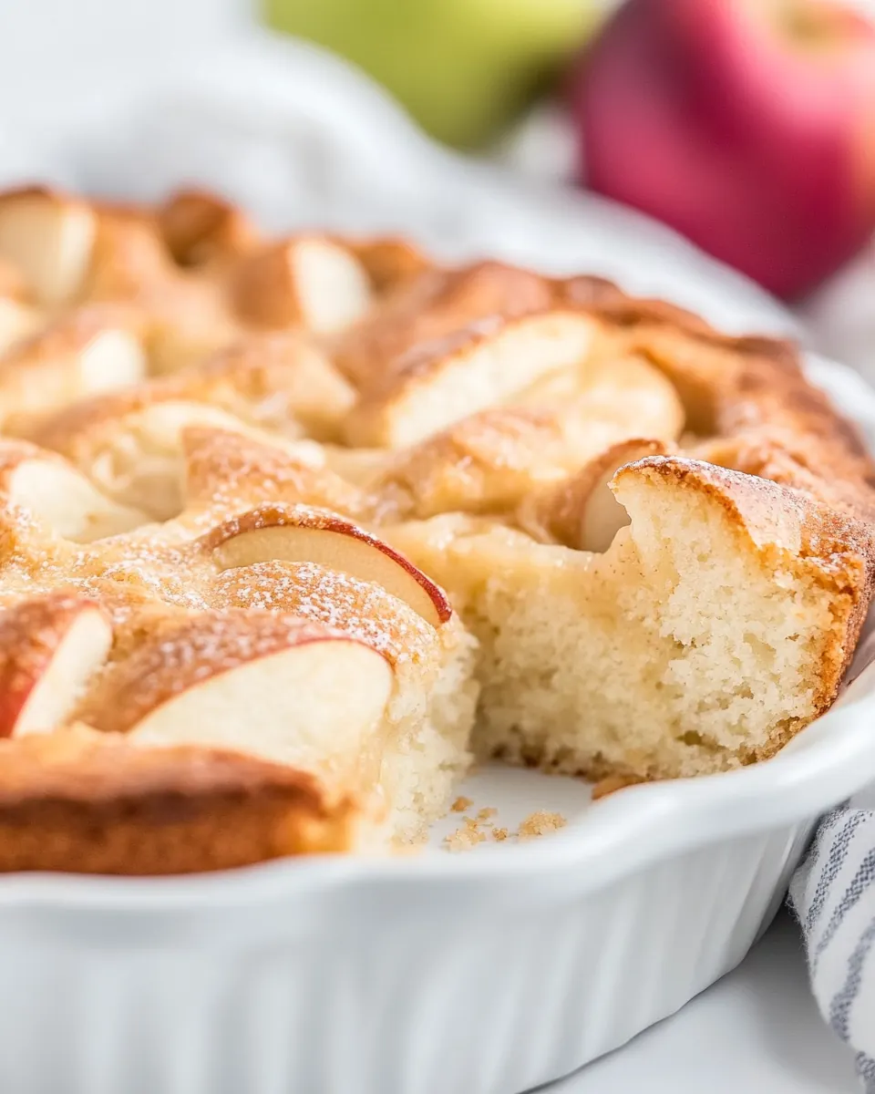 Apple Cream Cheese Coffee Cake