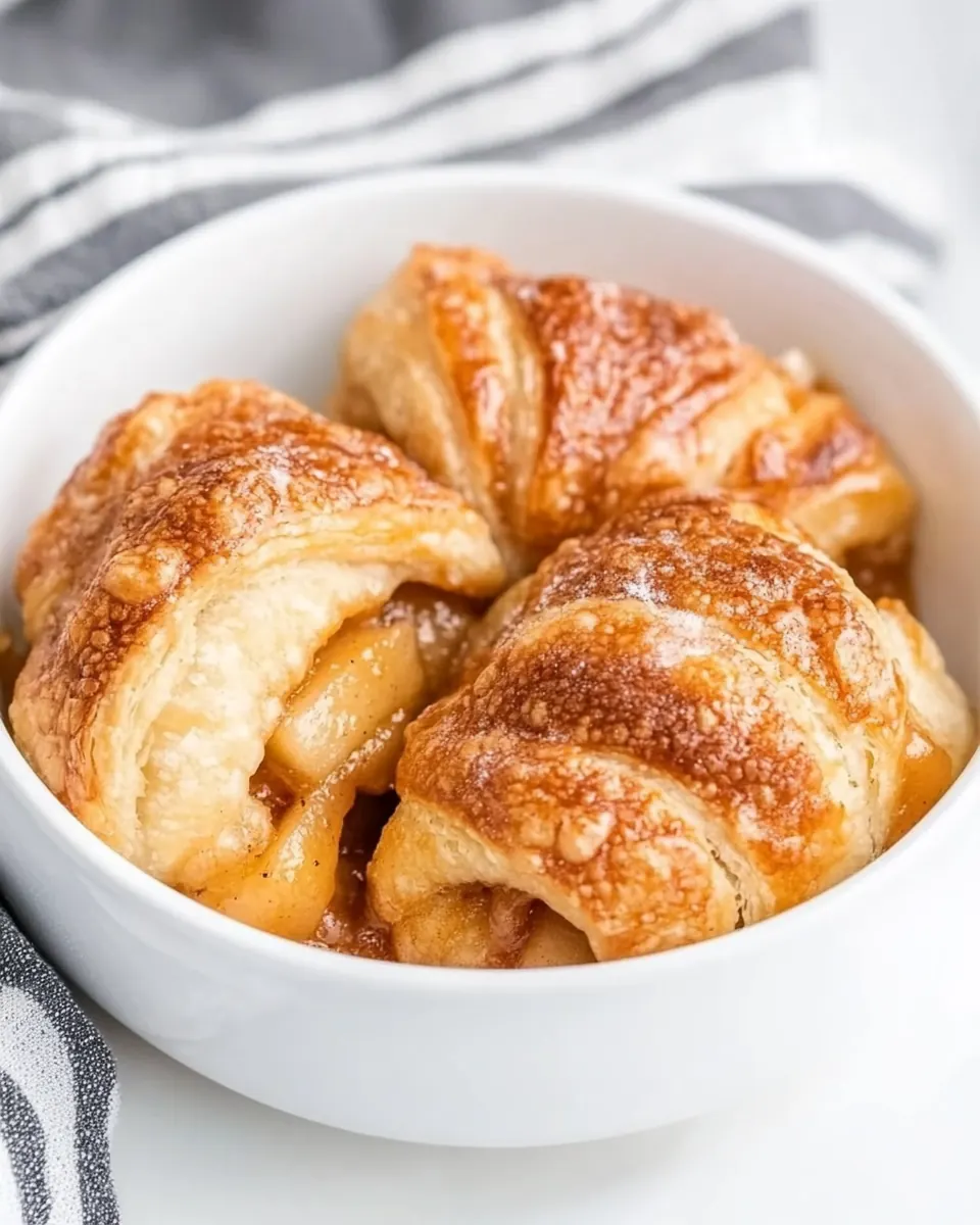 Apple Dumplings with Crescent Rolls