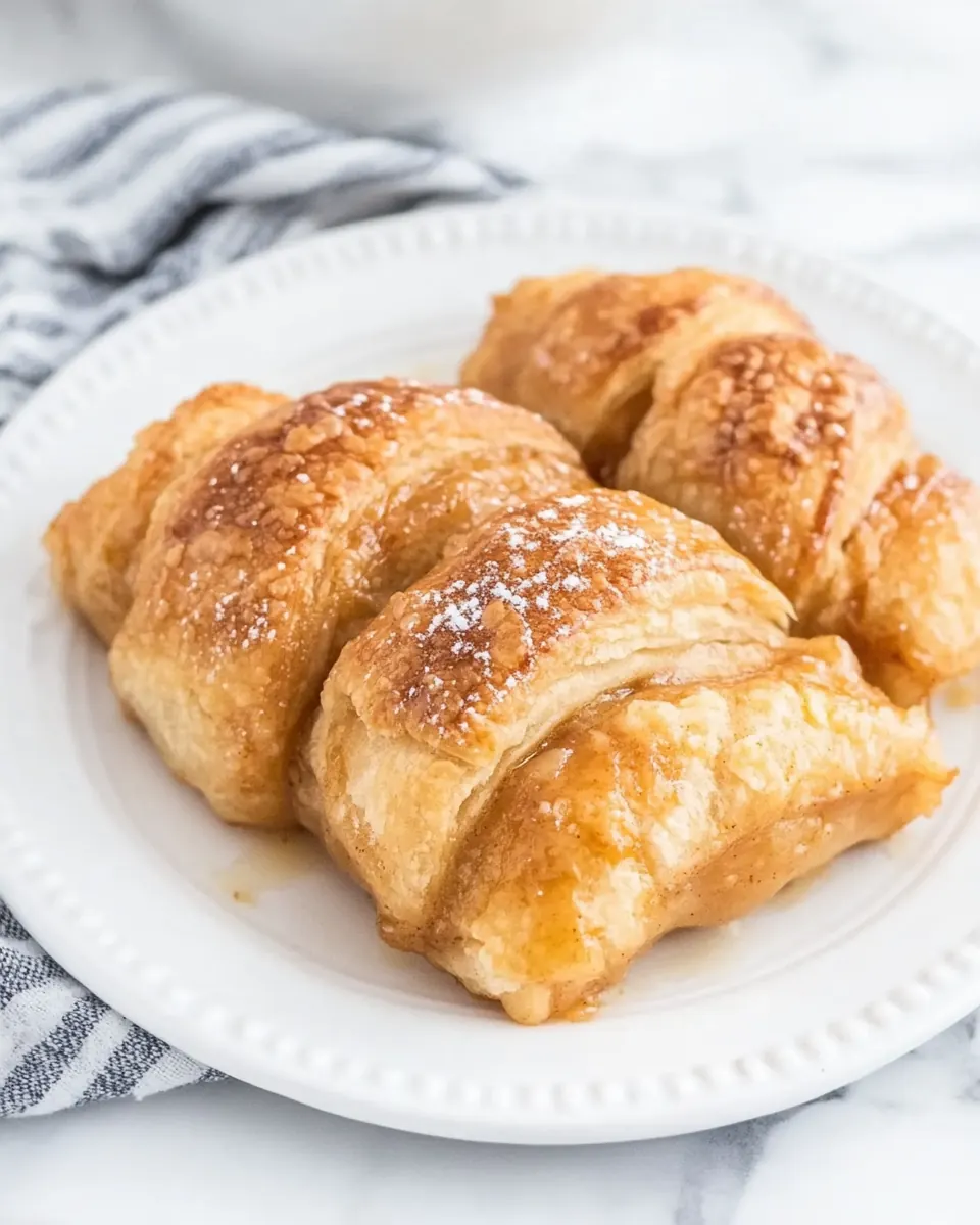 Apple Dumplings with Crescent Rolls