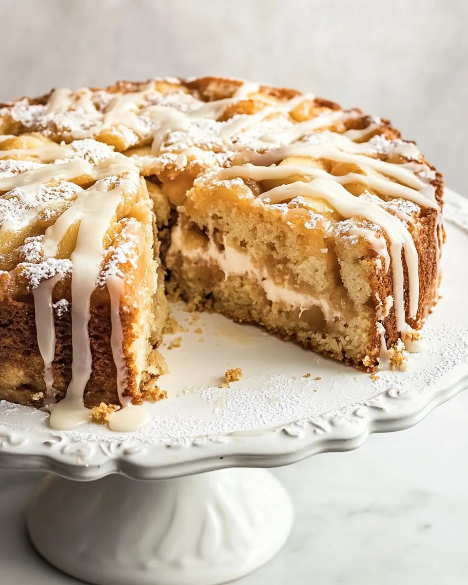 Apple Fritter Cake
