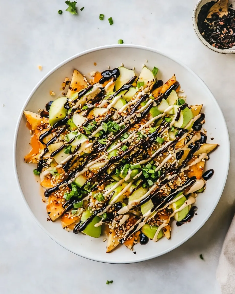 Apple Nachos
