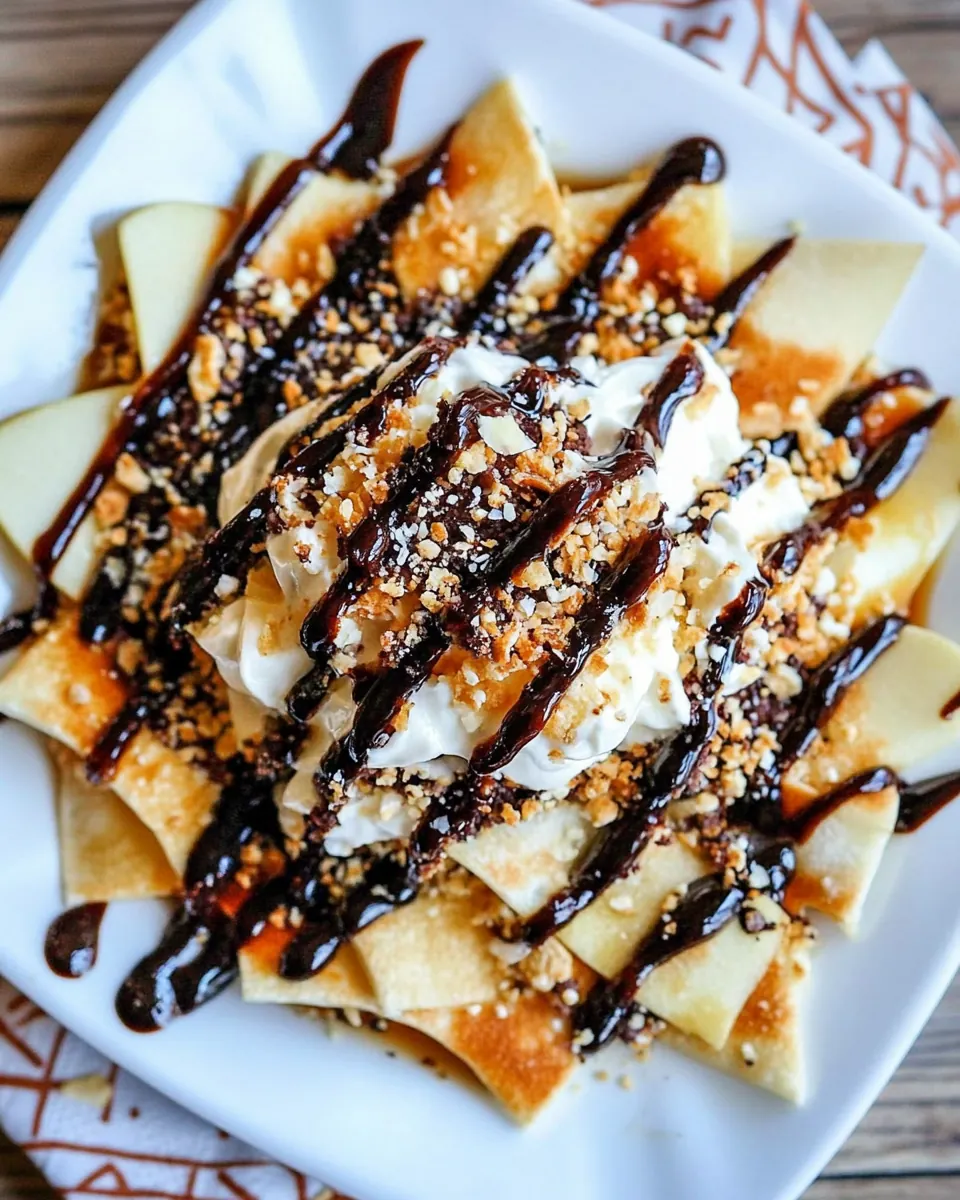 Apple Nachos