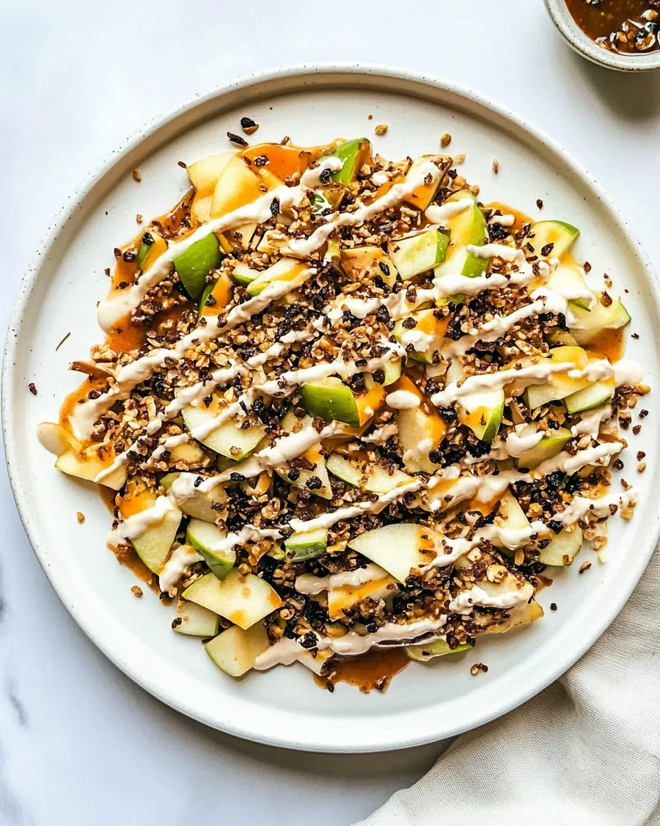Apple Nachos