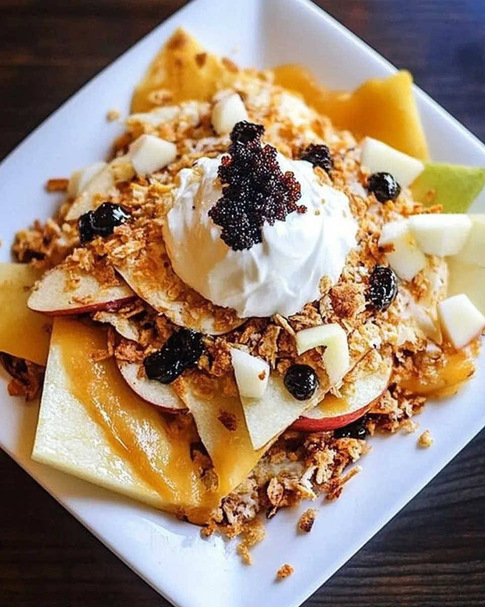 Apple Nachos