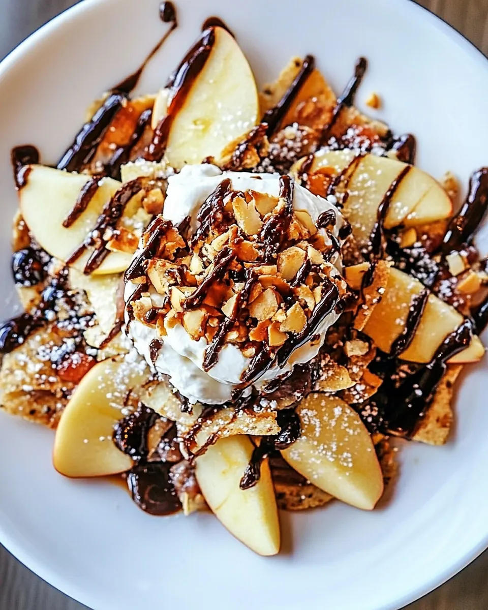 Apple Nachos