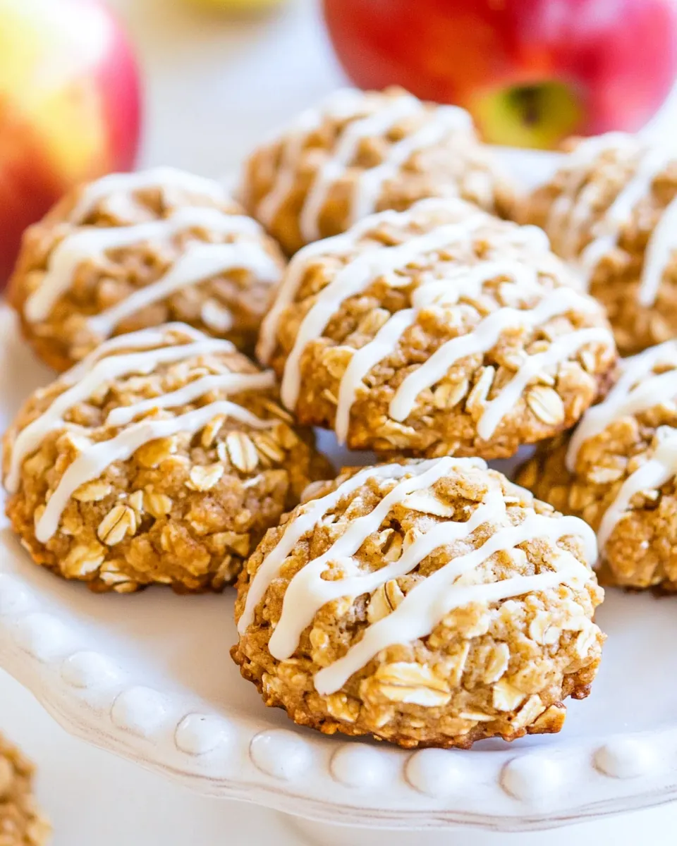 Apple Oatmeal Cookies